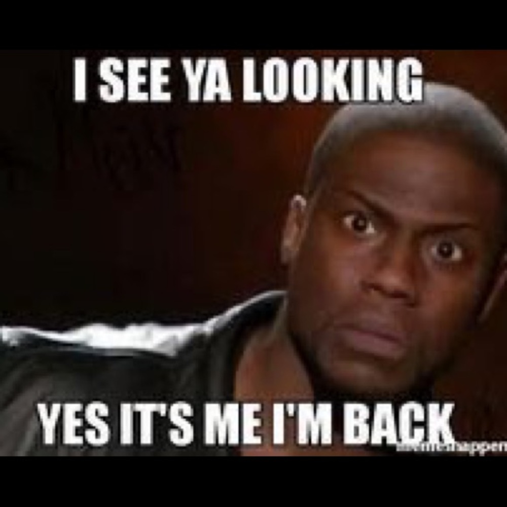I’m back!